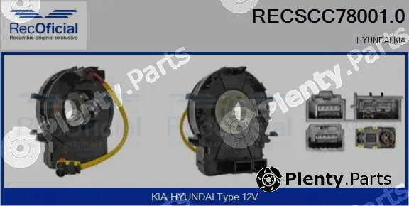 Recoficial RECSCC78001.0 — Clockspring, airbag
