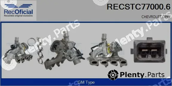 Recoficial RECSTC77000.6 — Charger, charging (supercharged/turbocharged)