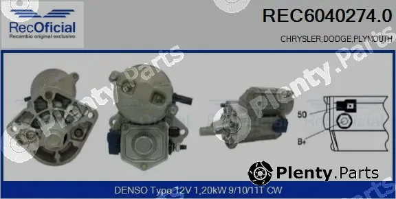 Recoficial REC6040274.0 — Starter