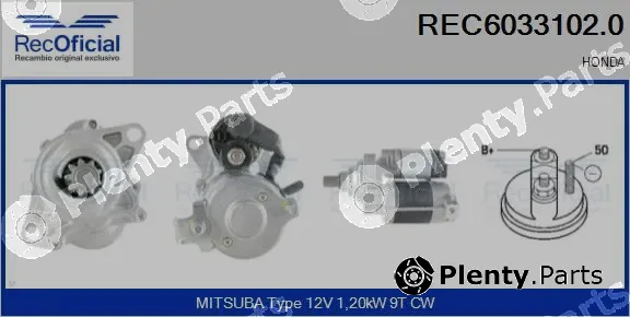Recoficial REC6033102.0 — Starter