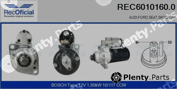 Recoficial REC6010160.0 — Starter