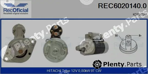 Recoficial REC6020140.0 — Starter