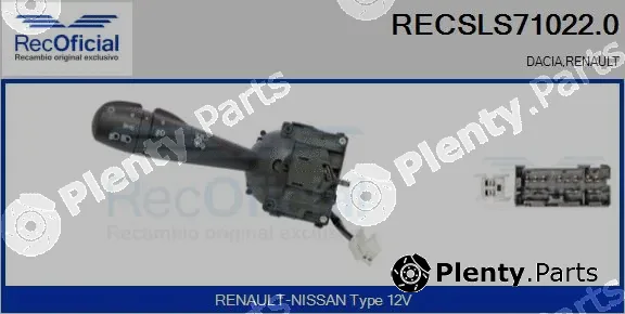 Recoficial RECSLS71022.0 — Steering Column Switch