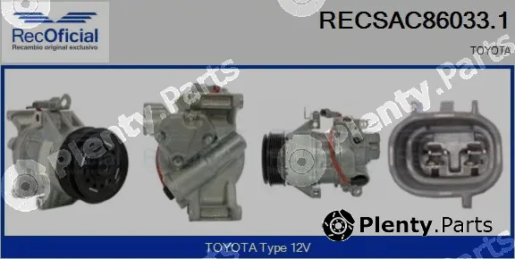 Recoficial RECSAC86033.1 — Compressor, air conditioning