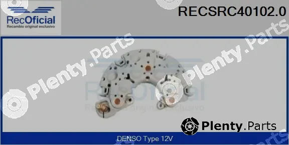 Recoficial RECSRC40102.0 — Rectifier, alternator