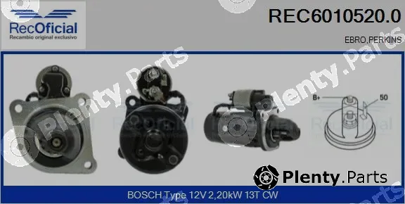 Recoficial REC6010520.0 — Starter