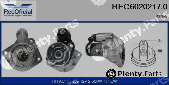 Recoficial REC6020217.0 — Starter