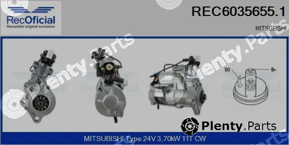 Recoficial REC6035655.1 — Starter