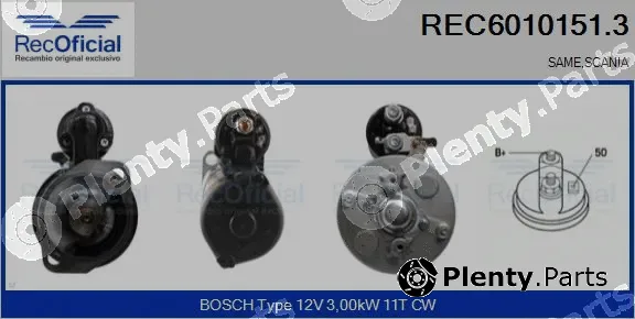 Recoficial REC6010151.3 — Starter