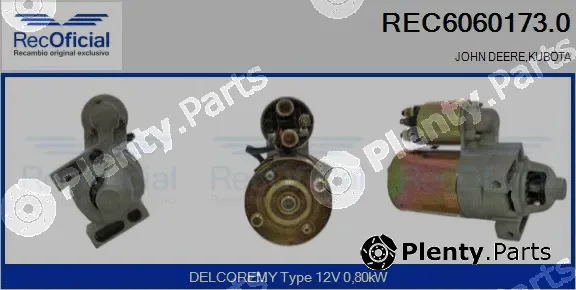 Recoficial REC6060173.0 — Starter