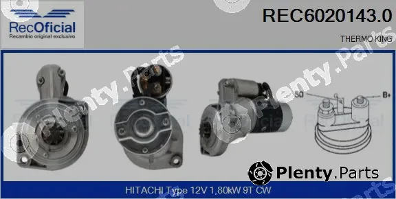 Recoficial REC6020143.0 — Starter