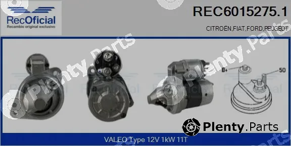 Recoficial REC6015275.1 — Starter