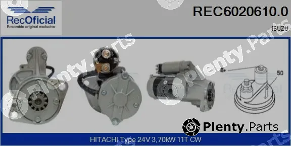 Recoficial REC6020610.0 — Starter
