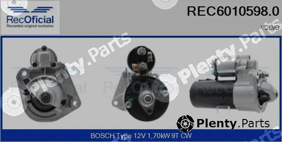 Recoficial REC6010598.0 — Starter