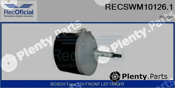 Recoficial RECSWM10126.1 — Wiper Motor