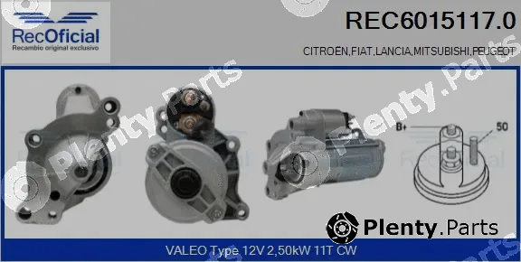 Recoficial REC6015117.0 — Starter