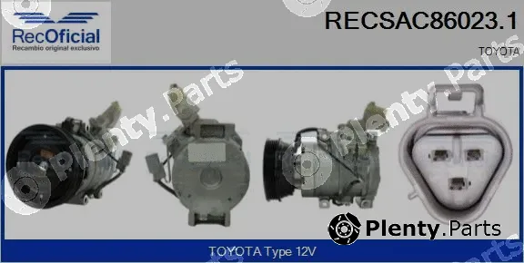 Recoficial RECSAC86023.1 — Compressor, air conditioning