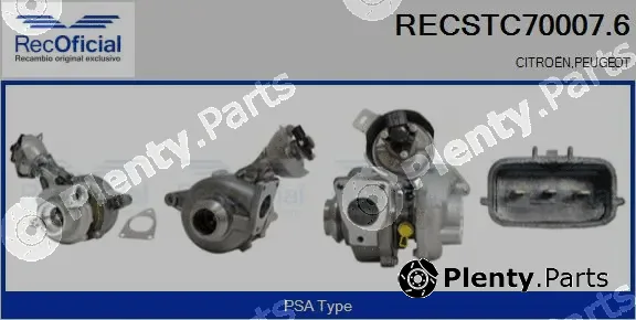 Recoficial RECSTC70007.6 — Charger, charging (supercharged/turbocharged)