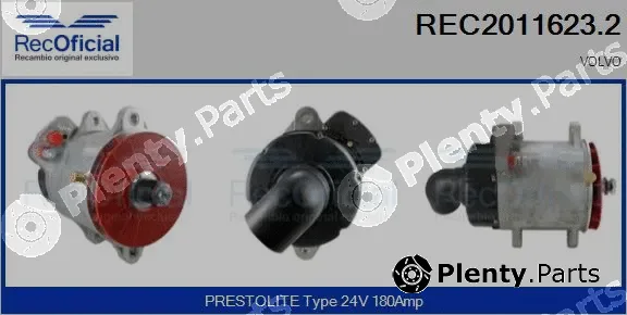 Recoficial REC2011623.2 — Alternator