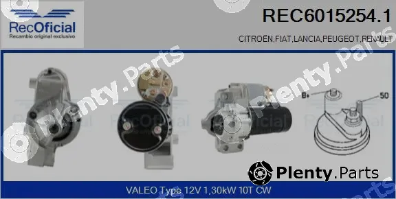Recoficial REC6015254.1 — Starter