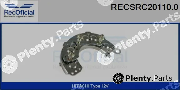 Recoficial RECSRC20110.0 — Rectifier, alternator