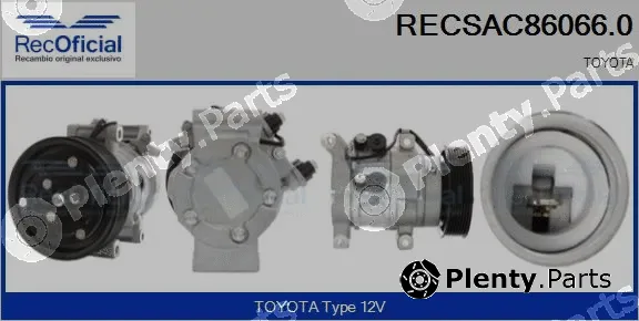 Recoficial RECSAC86066.0 — Compressor, air conditioning