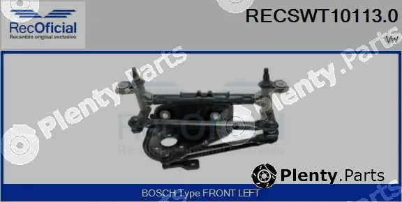 Recoficial RECSWT10113.0 — Wiper Linkage