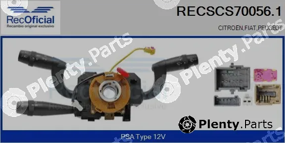 Recoficial RECSCS70056.1 — Steering Column Switch