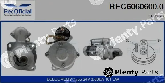 Recoficial REC6060600.0 — Starter