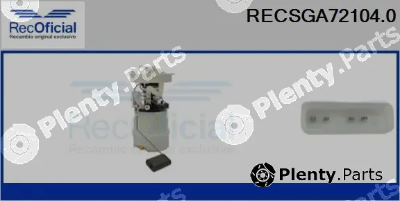 Recoficial RECSGA72104.0 — Fuel Feed Unit