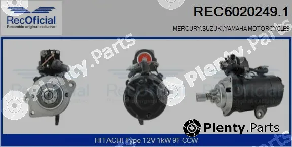 Recoficial REC6020249.1 — Starter