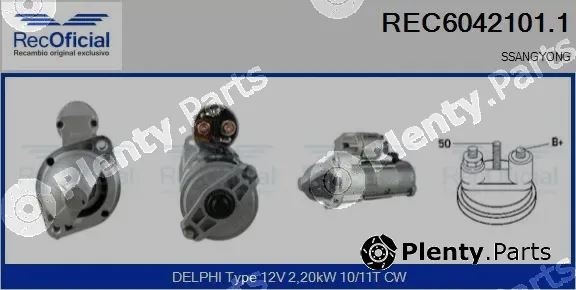 Recoficial REC6042101.1 — Starter