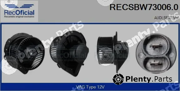 Recoficial RECSBW73006.0 — Interior Blower
