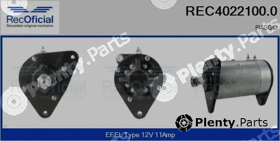 Recoficial REC4022100.0 — Alternator, starter