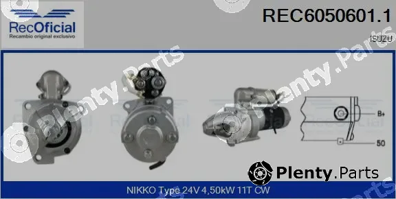 Recoficial REC6050601.1 — Starter