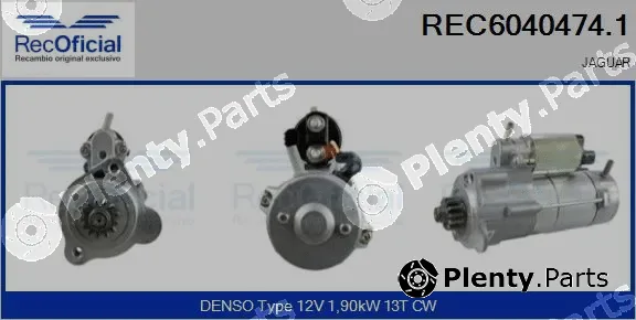 Recoficial REC6040474.1 — Starter