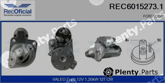 Recoficial REC6015273.1 — Starter