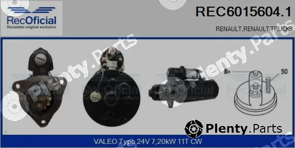 Recoficial REC6015604.1 — Starter