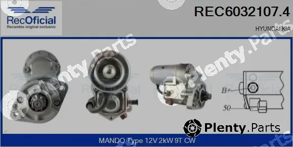 Recoficial REC6032107.4 — Starter