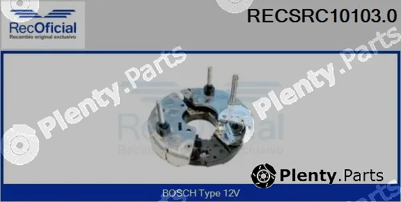 Recoficial RECSRC10103.0 — Rectifier, alternator