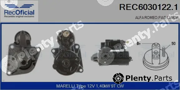 Recoficial REC6030122.1 — Starter
