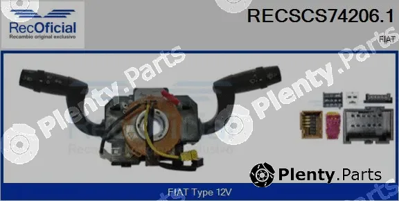 Recoficial RECSCS74206.1 — Steering Column Switch