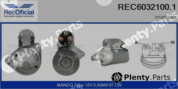 Recoficial REC6032100.1 — Starter