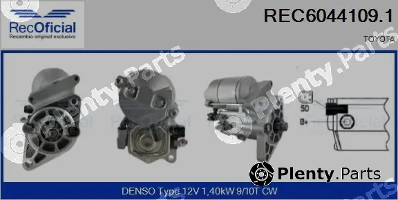 Recoficial REC6044109.1 — Starter