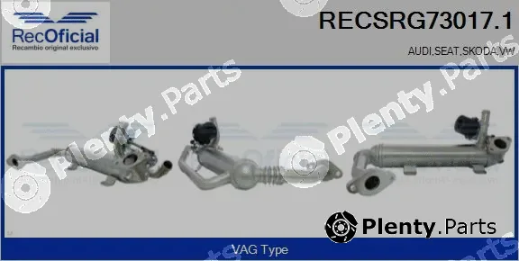 Recoficial RECSRG73017.1 — Cooler, exhaust gas recirculation