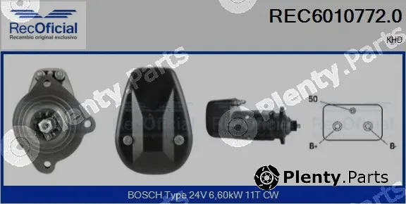 Recoficial REC6010772.0 — Starter