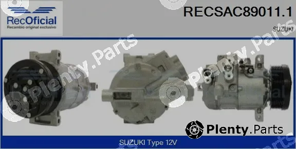 Recoficial RECSAC89011.1 — Compressor, air conditioning