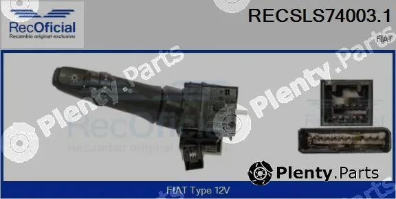 Recoficial RECSLS74003.1 — Steering Column Switch