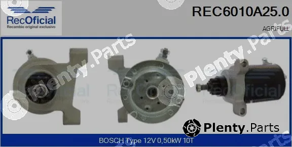 Recoficial REC6010A25.0 — Starter