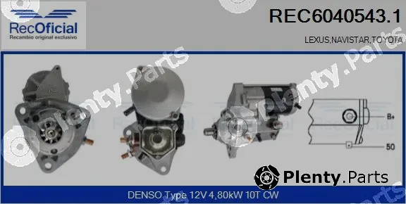 Recoficial REC6040543.1 — Starter